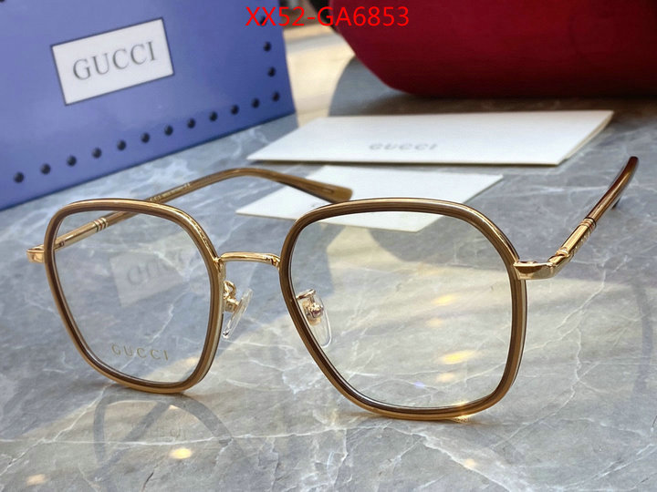 Glasses-Gucci,replica aaaaa+ designer , ID: GA6853,$: 52USD