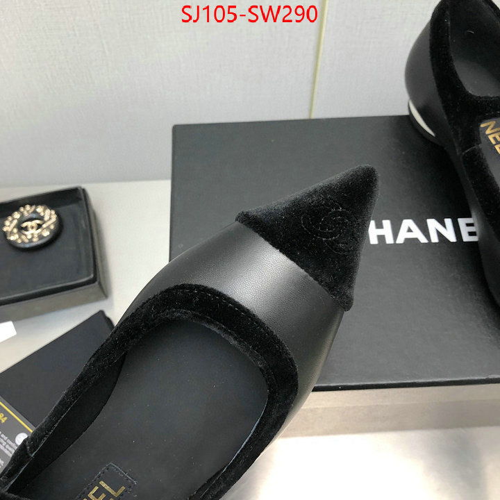 Women Shoes-Chanel,luxury fake , ID: SW290,$: 105USD