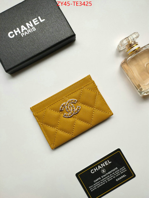 Chanel Bags(4A)-Wallet-,ID: TE3425,$: 45USD