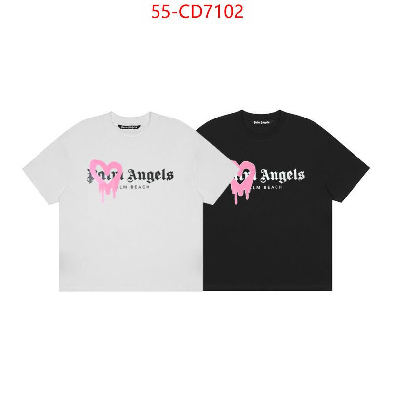 Clothing-Palm Angels,designer 1:1 replica , ID: CD7102,$: 55USD