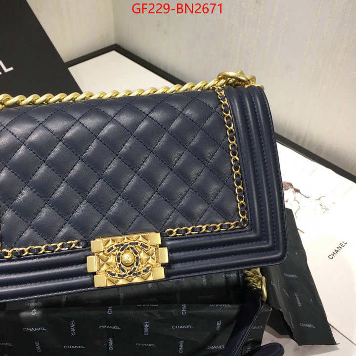 Chanel Bags(TOP)-Diagonal-,ID: BN2671,$: 229USD