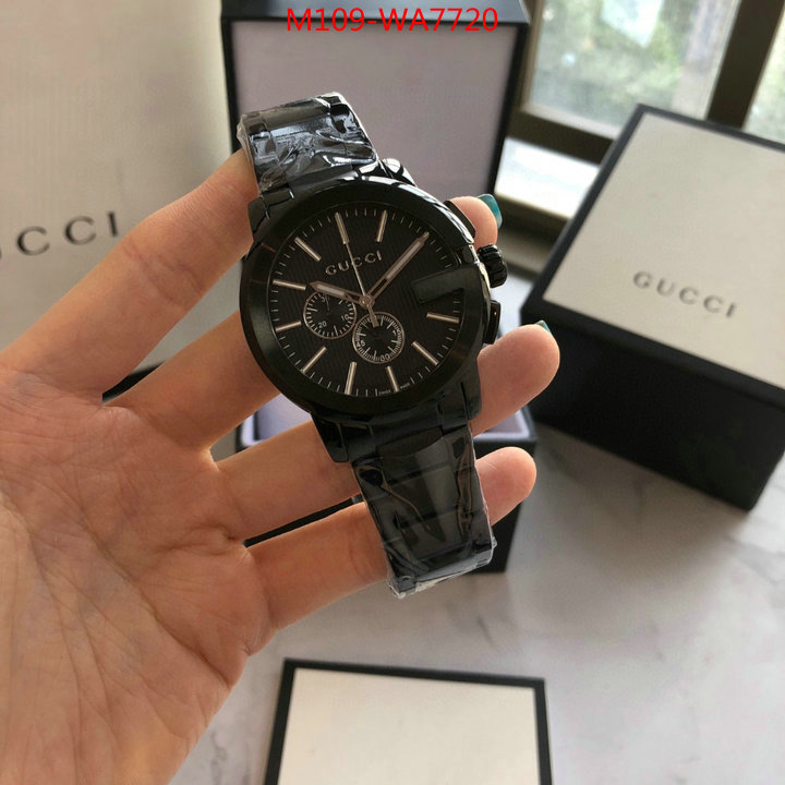 Watch(4A)-Gucci,how to buy replica shop ,ID: WA7720,$: 109USD