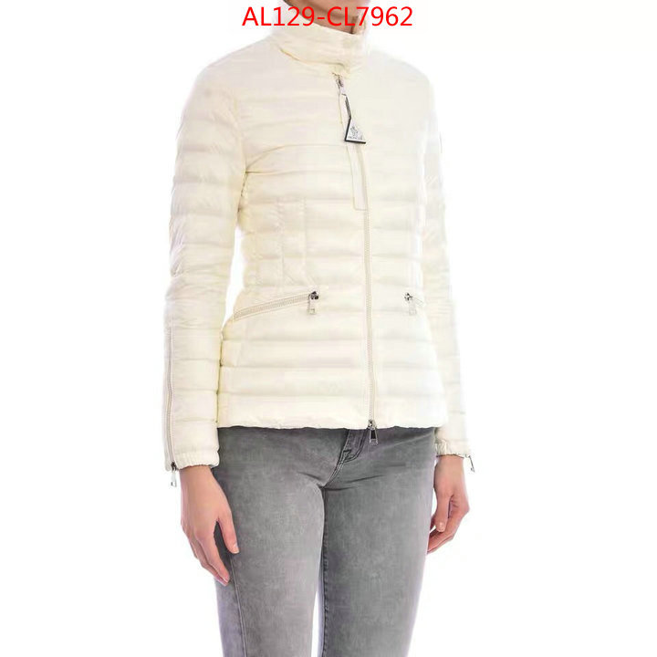 Down jacket Women-Moncler,best capucines replica , ID: CL7962,$: 129USD