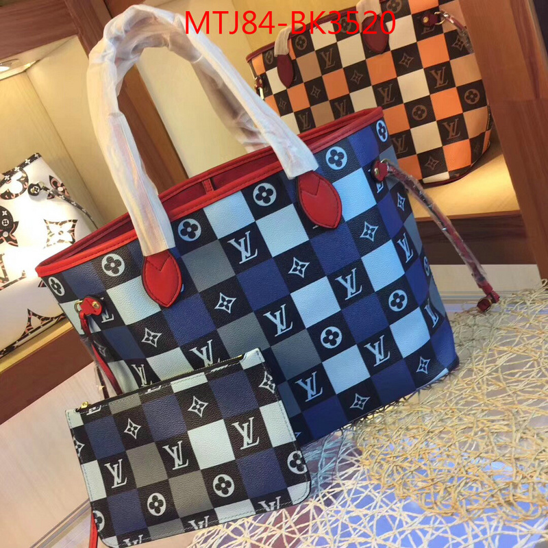 LV Bags(4A)-Neverfull-,good ,ID: BK3520,$:84USD