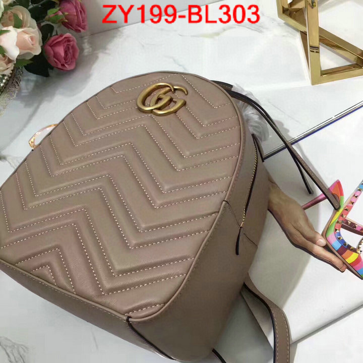 Gucci Bags(TOP)-Backpack-,what's the best place to buy replica ,ID: BL303,$:199USD