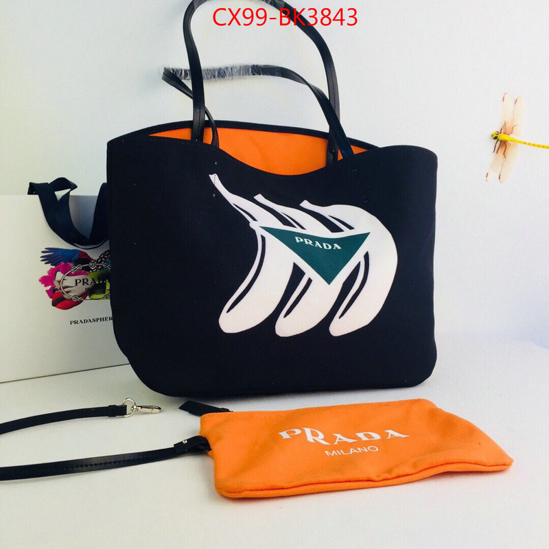 Prada Bags(4A)-Handbag-,ID: BK3843,$:99USD