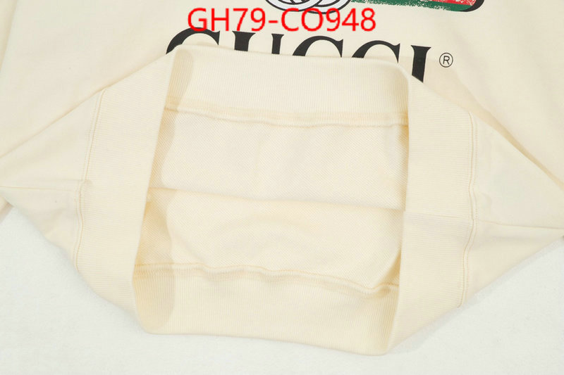 Clothing-Gucci,online sales , ID: CO948,$: 79USD