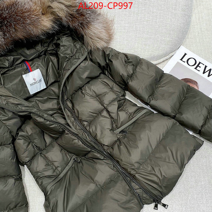 Down jacket Women-Moncler,cheap high quality replica , ID: CP997,$:209USD