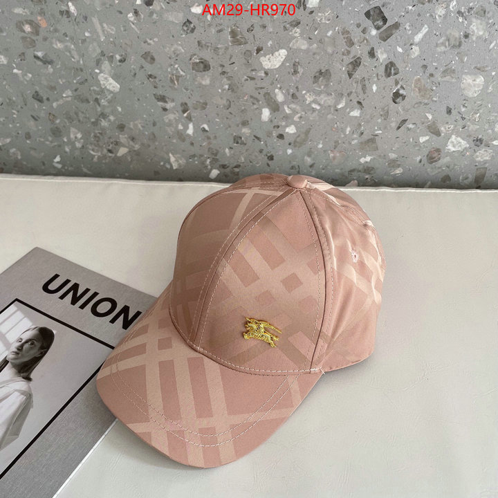 Cap (Hat)-Burberry,online china , ID: HR970,$: 29USD