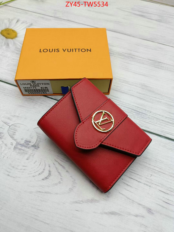 LV Bags(4A)-Wallet,buy 2023 replica ,ID: TW5534,$: 45USD