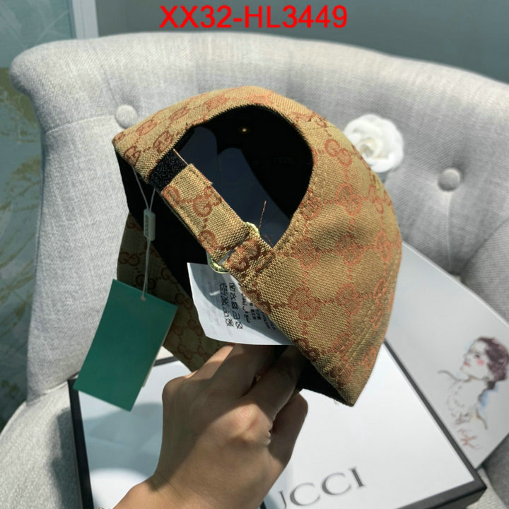 Cap (Hat)-Gucci,where to buy fakes , ID: HL3449,$: 32USD