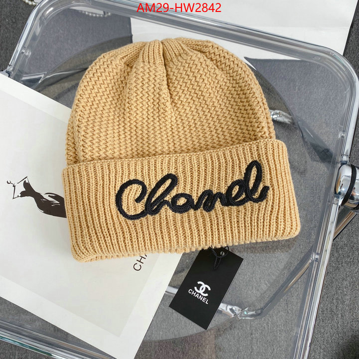 Cap (Hat)-Chanel,buy high quality fake , ID: HW2842,$: 29USD