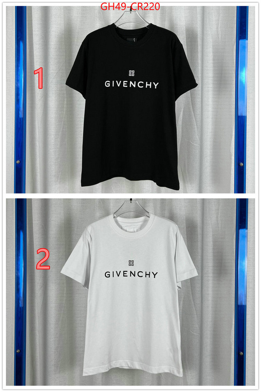 Clothing-Givenchy,buy best high quality , ID: CR220,$: 49USD