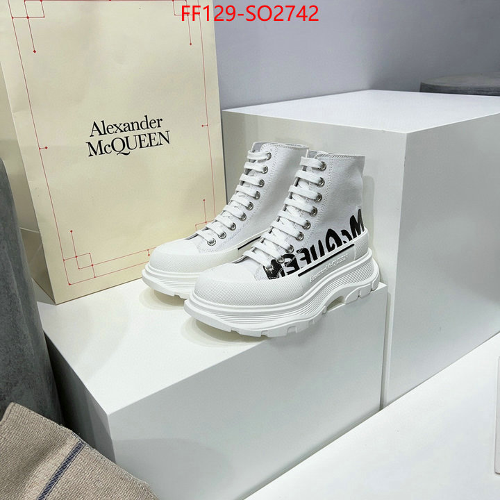 Women Shoes-Alexander McQueen,2023 aaaaa replica 1st copy , ID: SO2742,$: 129USD