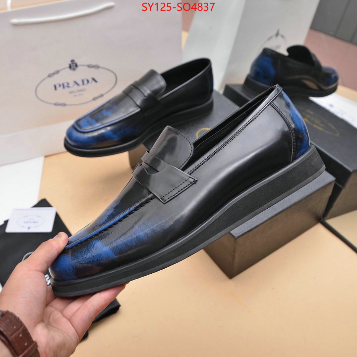 Men Shoes-Prada,designer 1:1 replica , ID: SO4837,$: 125USD