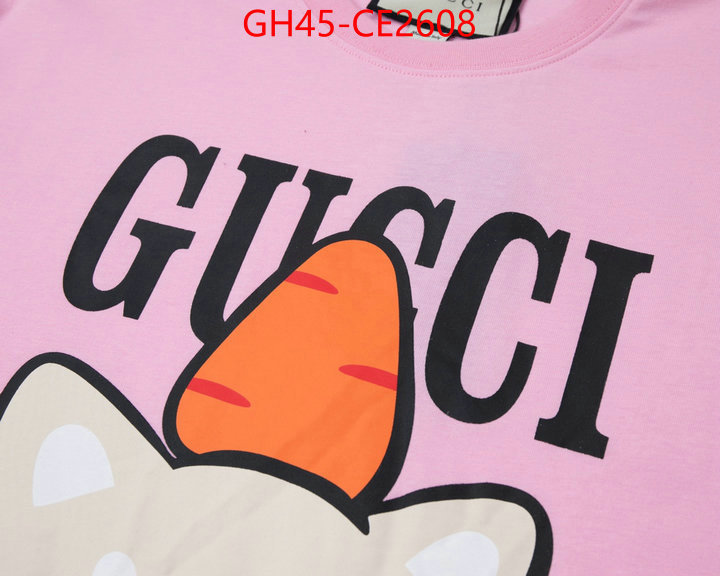 Clothing-Gucci,replicas , ID: CE2608,$: 45USD