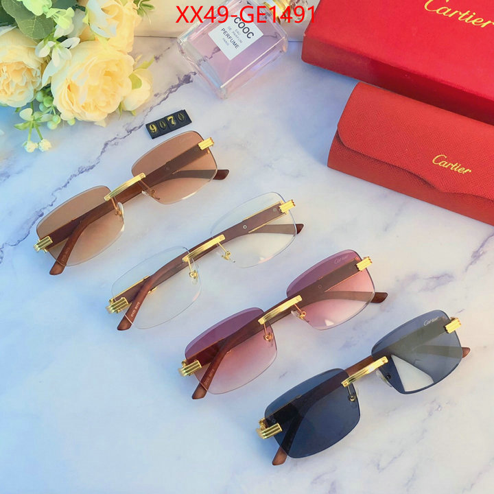 Glasses-Cartier,from china 2023 , ID: GE1491,$: 49USD