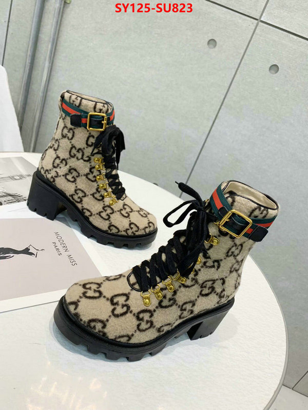 Women Shoes-Gucci,how to buy replcia , ID: SU823,$: 125USD