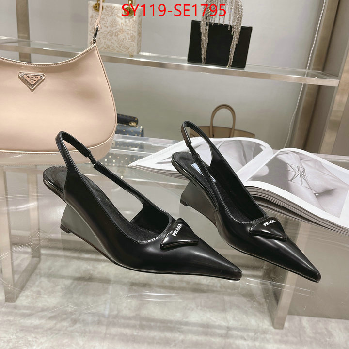 Women Shoes-Prada,for sale cheap now , ID: SE1795,$: 119USD