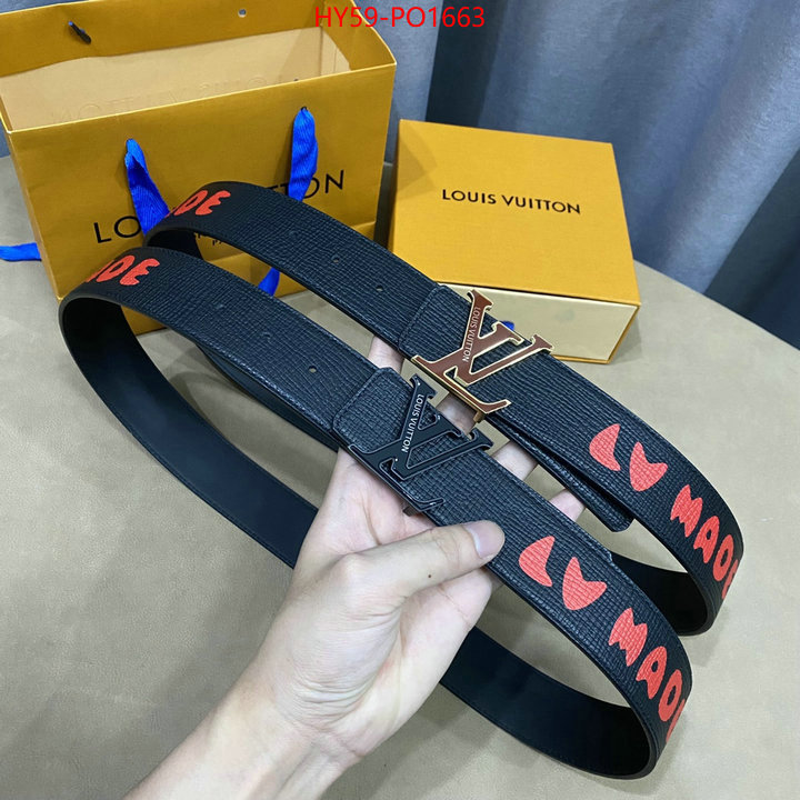 Belts-LV,best replica quality , ID: PO1663,$: 59USD