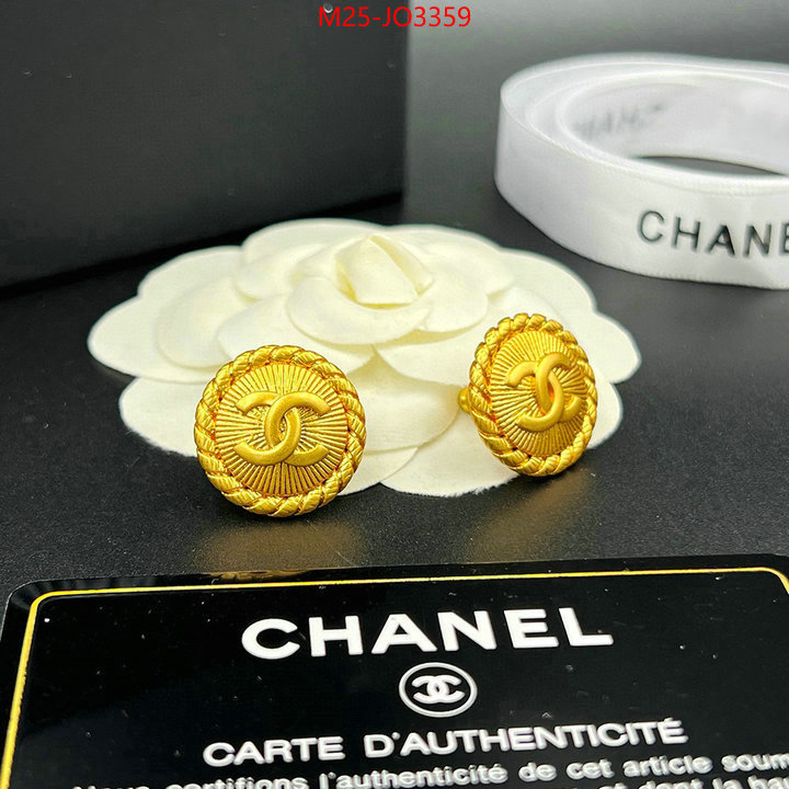 Jewelry-Chanel,replicas , ID: JO3359,$: 25USD