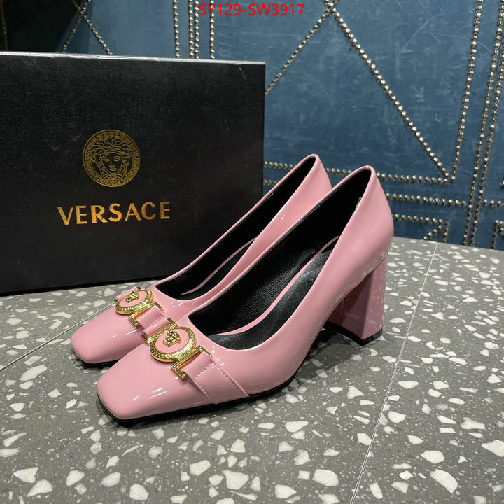 Women Shoes-Versace,how to find designer replica , ID: SW3917,$: 129USD