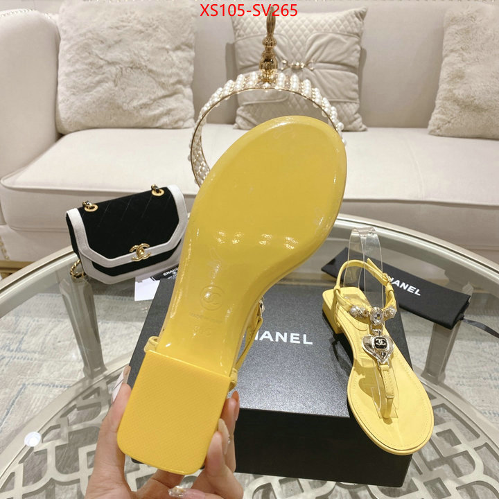 Women Shoes-Chanel,top quality designer replica , ID: SV265,$: 105USD