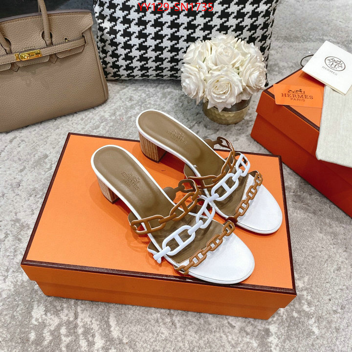 Women Shoes-Hermes,best quality replica , ID: SN1735,$: 129USD