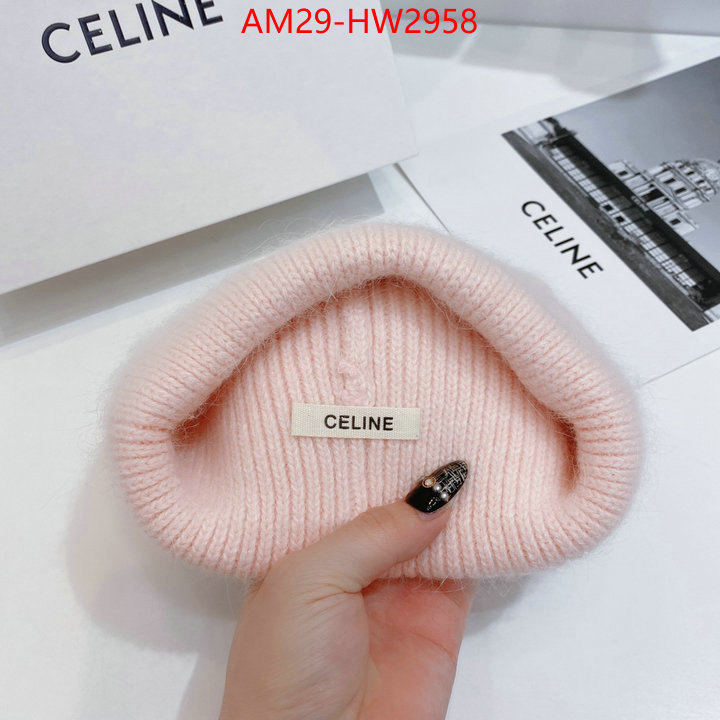 Cap (Hat)-Celine,buy first copy replica , ID: HW2958,$: 29USD