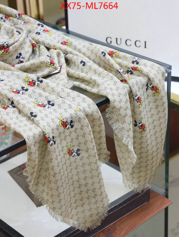 Scarf-Gucci,fake designer , ID: ML7664,$: 75USD