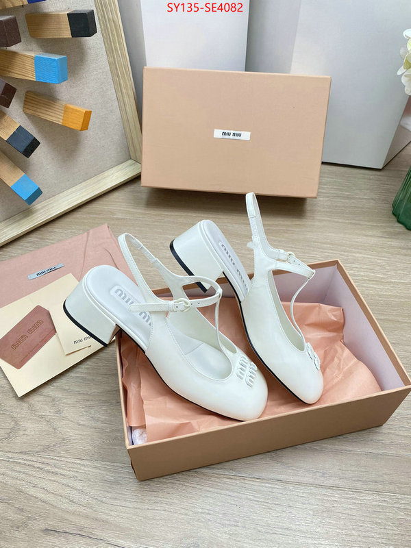 Women Shoes-Miu Miu,shop the best high quality , ID: SE4082,$: 135USD