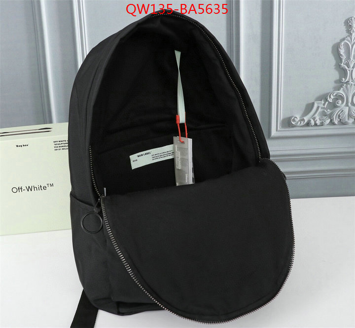 Off-White Bags ( TOP )-Backpack-,how to buy replica shop ,ID: BA5635,$: 135USD