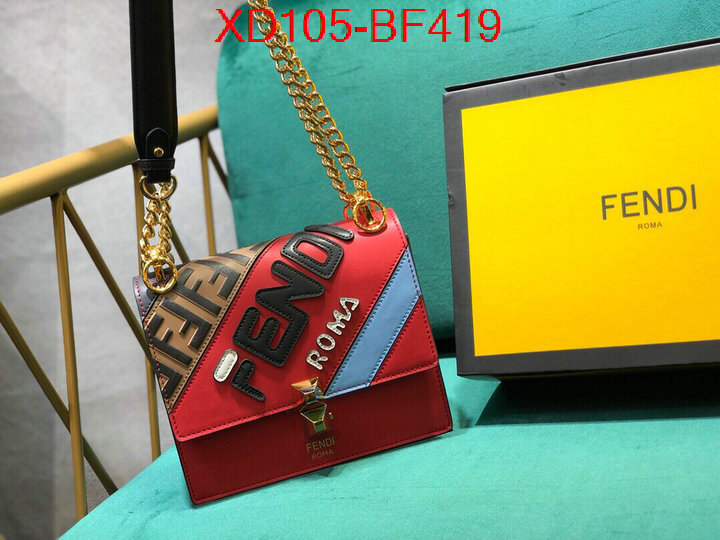 Fendi Bags(4A)-Diagonal-,ID: BF419,$:105USD