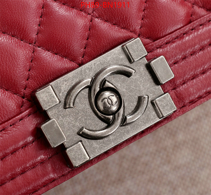 Chanel Bags(4A)-Le Boy,ID: BN1911,$: 89USD