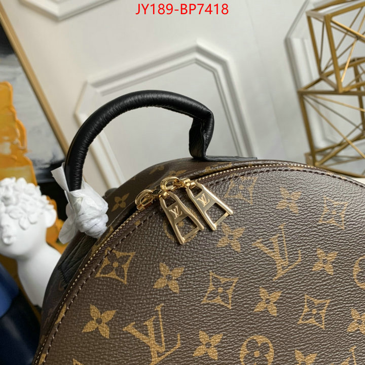 LV Bags(TOP)-Backpack-,Code: BP7418,$: 189USD