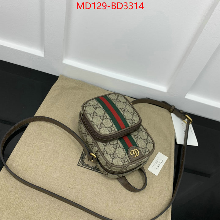 Gucci Bags(TOP)-Ophidia-G,high quality replica designer ,ID: BD3314,$: 129USD