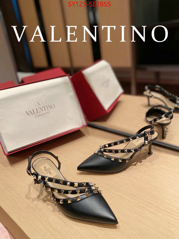 Women Shoes-Valentino,best luxury replica , ID: SE2855,$: 125USD