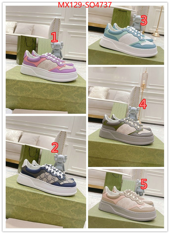 Men Shoes-Gucci,fashion replica , ID: SO4737,$: 129USD