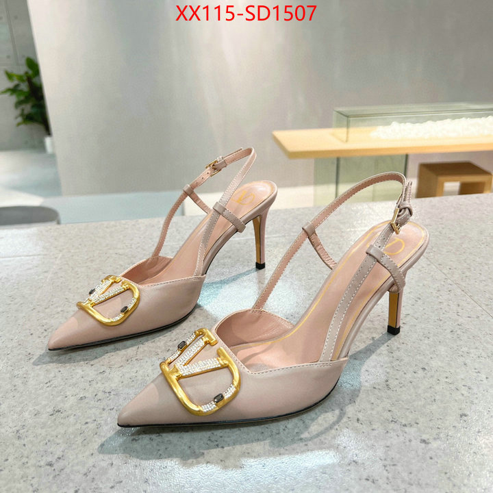 Women Shoes-Valentino,luxury fake , ID: SD1507,$: 115USD