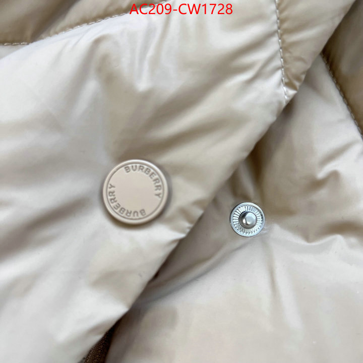 Down jacket Women-Burberry,what's the best to buy replica , ID: CW1728,$: 209USD