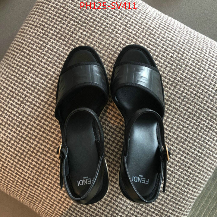 Women Shoes-Fendi,replica online , ID: SV411,$:125USD