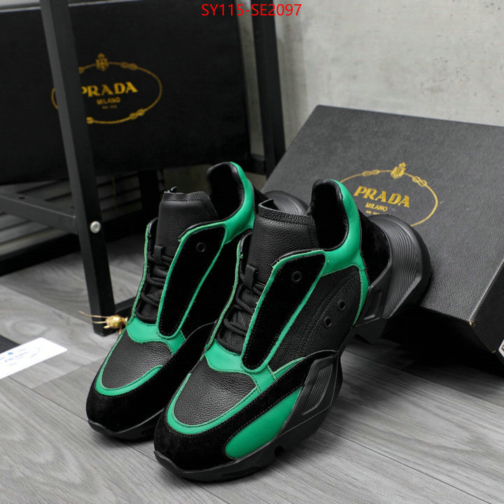 Men Shoes-Prada,where could you find a great quality designer , ID: SE2097,$: 115USD