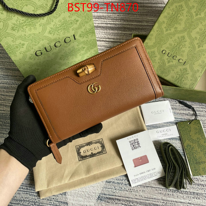 Gucci Bags(TOP)-Wallet-,ID: TN870,$: 99USD