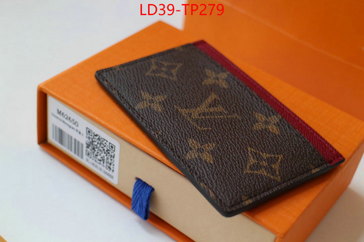 LV Bags(TOP)-Wallet,ID: TP279,$: 39USD