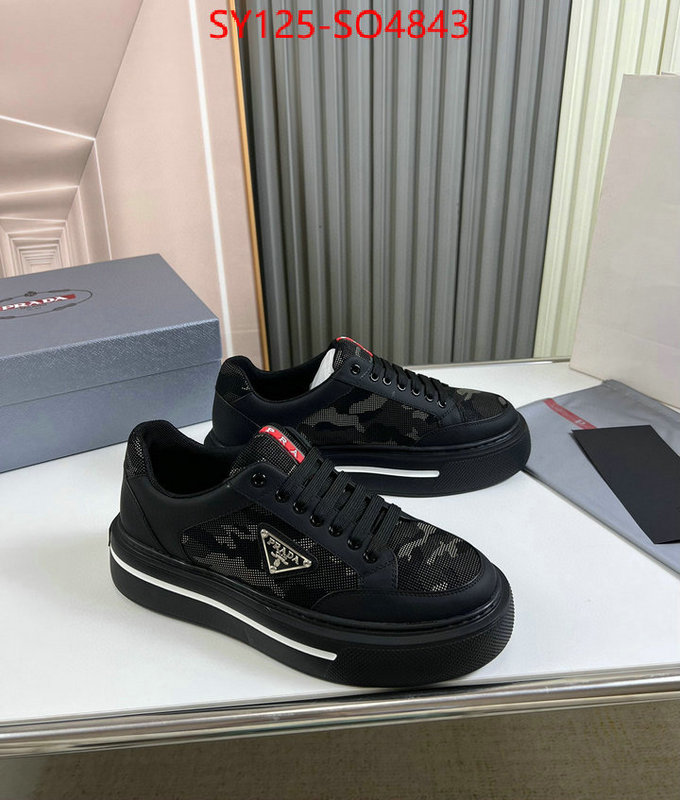 Men Shoes-Prada,replica every designer , ID: SO4843,$: 125USD