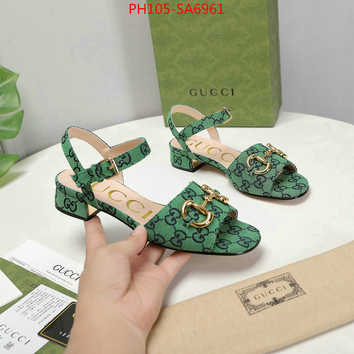 Women Shoes-Gucci,the highest quality fake , ID: SA6961,$: 105USD