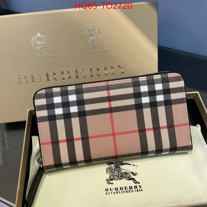 Burberry Bags(4A)-Wallet,perfect quality ,ID: TO2720,$: 85USD