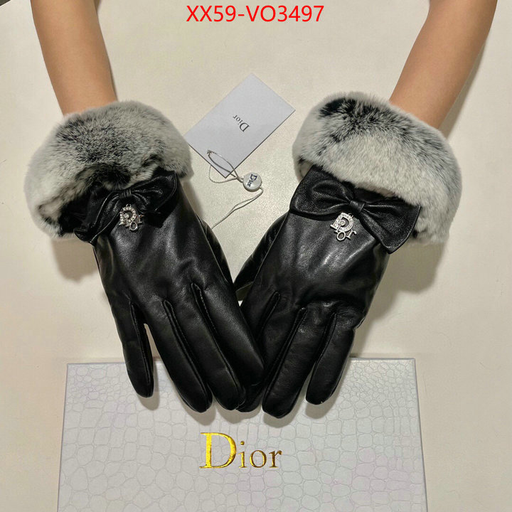 Gloves-Dior,same as original , ID: VO3497,$: 59USD