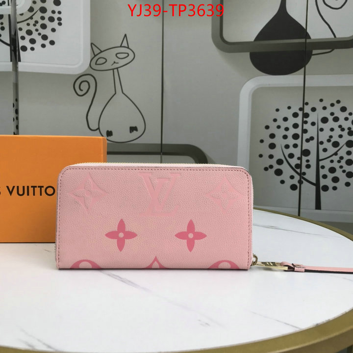 LV Bags(4A)-Wallet,ID: TP3639,$: 39USD