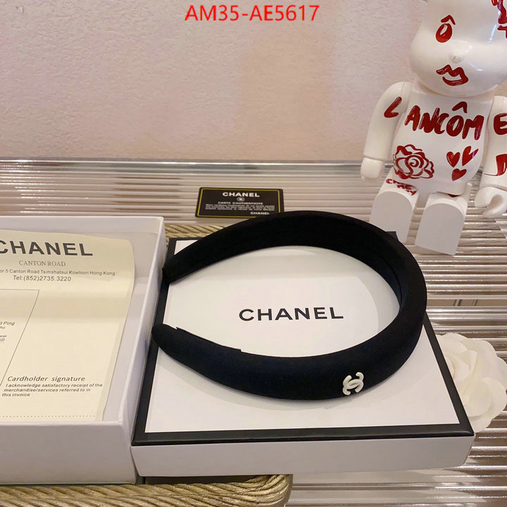 Hair band-Chanel,we provide top cheap aaaaa , ID: AE5617,$: 35USD